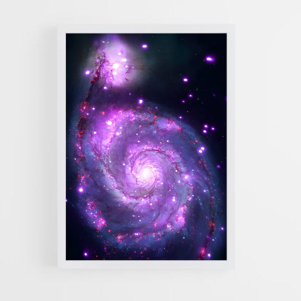 Poster superbe galaxie du Tourbillon (vue 3)